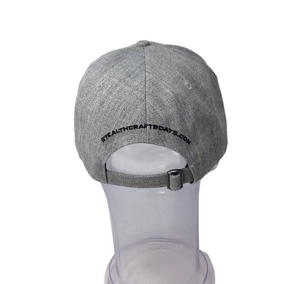 Stealth Craft Boats Mens Hat Baseball Cap High Performance Boating Grey Michigan - Picture 6 of 10